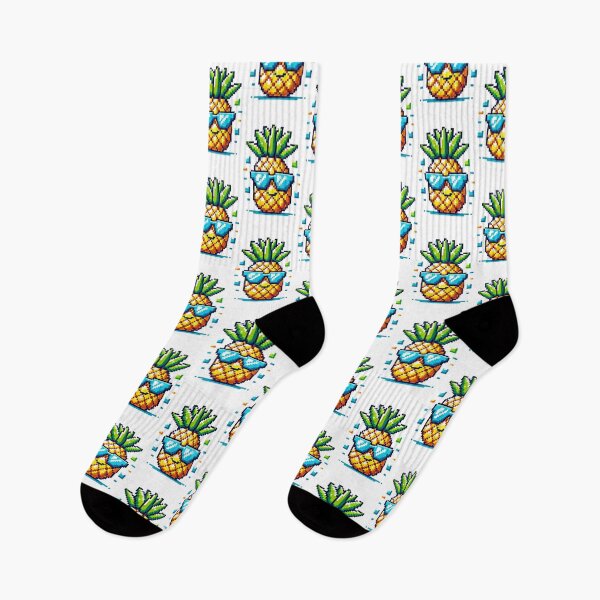 Item preview, Pixel Pineapple Cool – Retro Fun in Pixel Art designed and sold by GemBob Creations.