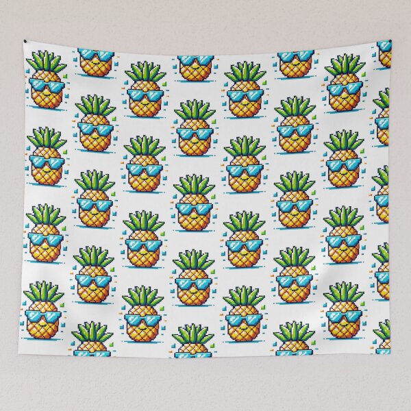 Item preview, Pixel Pineapple Cool – Retro Fun in Pixel Art designed and sold by GemBob Creations.