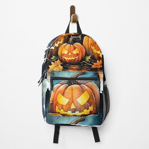 Item preview, Watercolor Spooky Pumpkins, Halloween designed and sold by ArtPixelHaven.