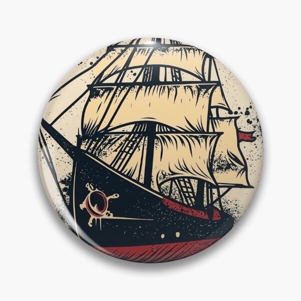 Item preview, Clipper Ship Tattoo designed and sold by MatrixTattoo.