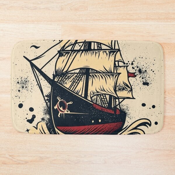 Item preview, Clipper Ship Tattoo designed and sold by MatrixTattoo.