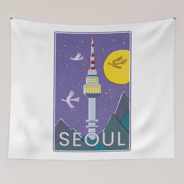 Item preview, Seoul Namsan Tower designed and sold by YourChingu.