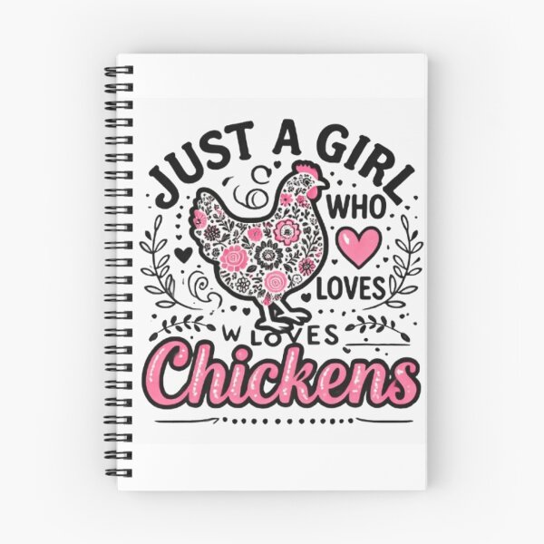 Item preview, Just A Girl Who Loves Chickens Farmer Women Chicken Girl designed and sold by SztylishDesigns.