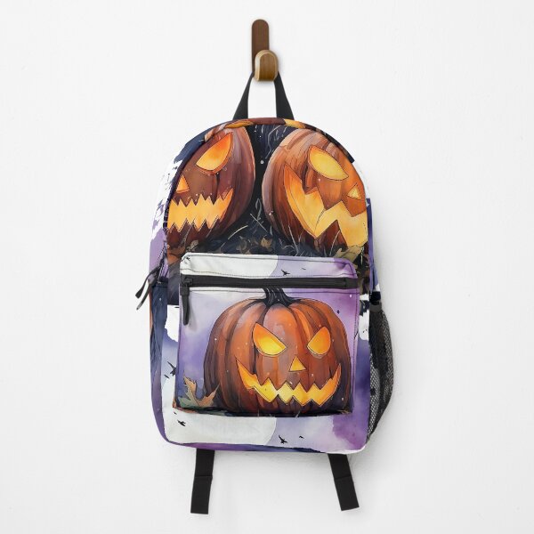 Item preview, Watercolor Spooky Pumpkins, Halloween designed and sold by ArtPixelHaven.