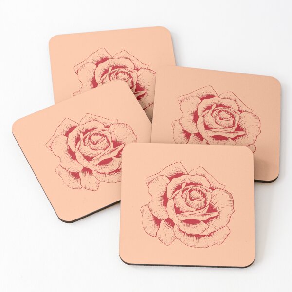 Item preview,  Eternal Rose | Cherry Red & Peach Fuzz designed and sold by Divine Design.