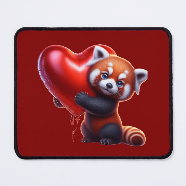 Item preview, Valetine Red Panda 1 designed and sold by PANDALOVEART.
