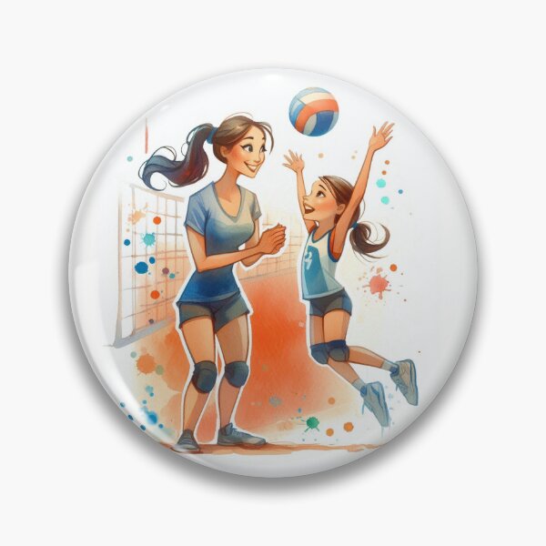 Artikelvorschau, Volleyball entworfen und verkauft von PaulaDigitalArt.