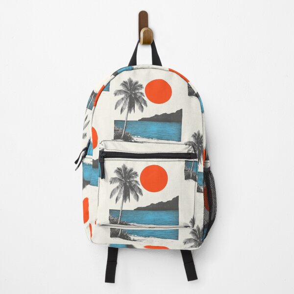 Item preview, Vintage illustration of a palm beach designed and sold by DariyaDell.