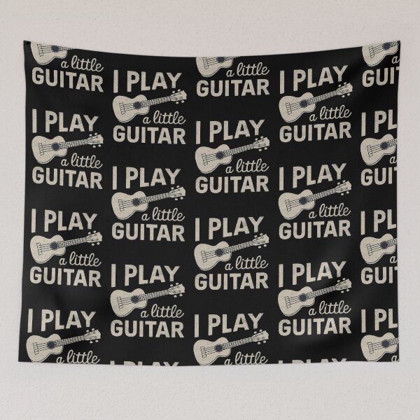 Item preview, I Play A Little Guitar designed and sold by Krieghorn.