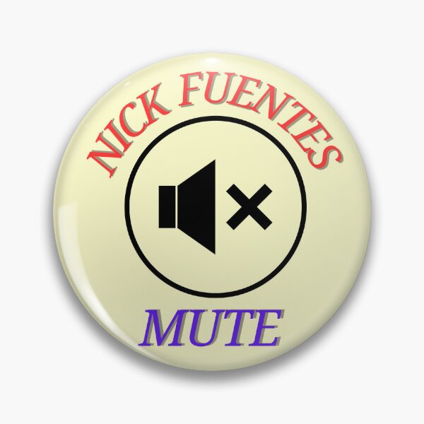 Item preview, nick fuentes mute designed and sold by mostafaelsayedd.