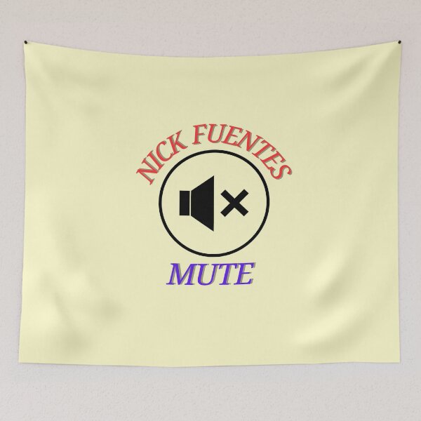 Item preview, nick fuentes mute designed and sold by mostafaelsayedd.