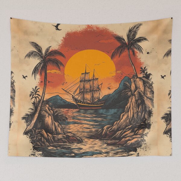 Item preview, Clipper Ship Vacation designed and sold by MatrixTattoo.