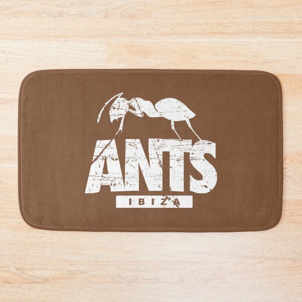 Item preview, ANTS Ushuaïa Club IBIZA: MODEL 3 white military brown background (original HD DESIGN) designed and sold by LA FRENCH TOUCH.
