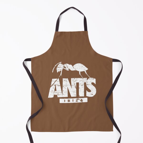 Item preview, ANTS Ushuaïa Club IBIZA: MODEL 3 white military brown background (original HD DESIGN) designed and sold by LA FRENCH TOUCH.