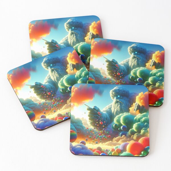 Item preview, Giant Making Colorful Candy from Clouds designed and sold by koreatvtea.