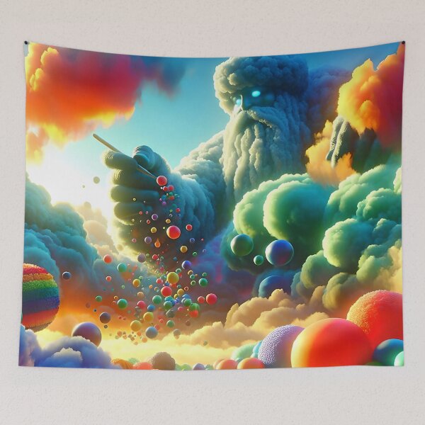 Item preview, Giant Making Colorful Candy from Clouds designed and sold by koreatvtea.
