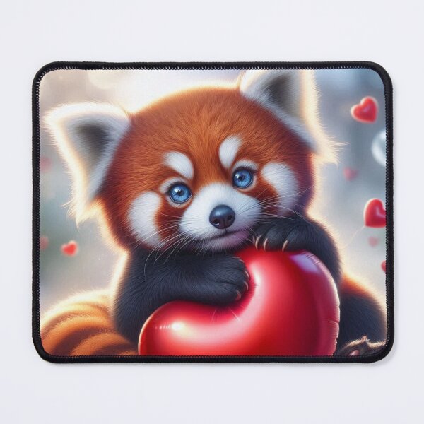 Item preview, Valetine Red Panda 2 designed and sold by PANDALOVEART.
