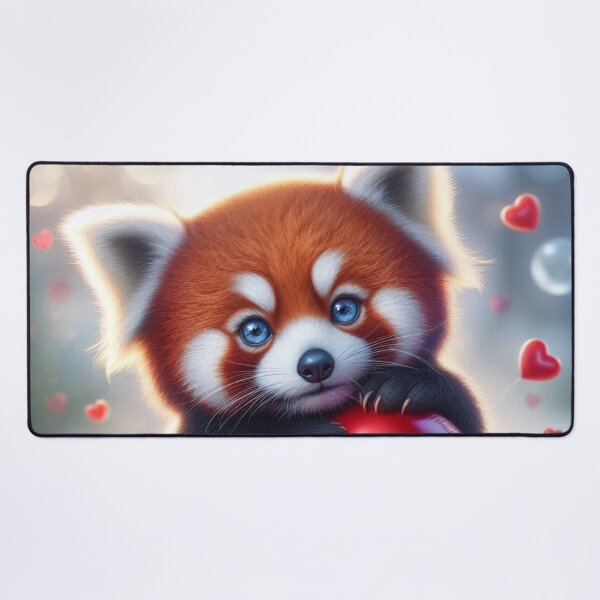 Item preview, Valetine Red Panda 2 designed and sold by PANDALOVEART.