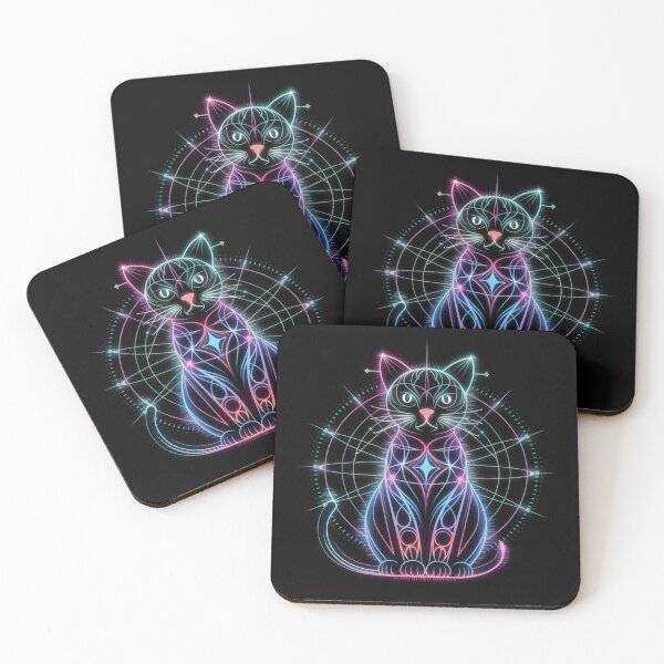 Item preview, Sacred Geometry Cat designed and sold by FusiTink.