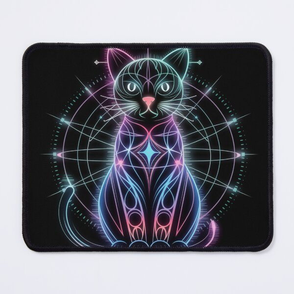 Item preview, Sacred Geometry Cat designed and sold by FusiTink.