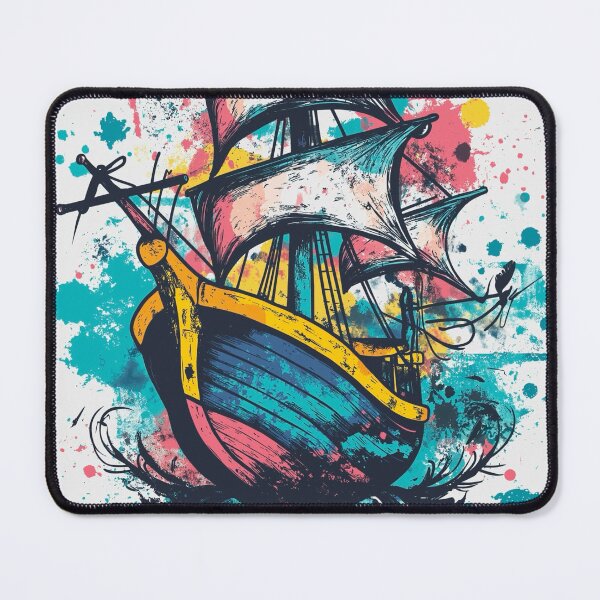 Item preview, Clipper Ship Tattoo designed and sold by MatrixTattoo.