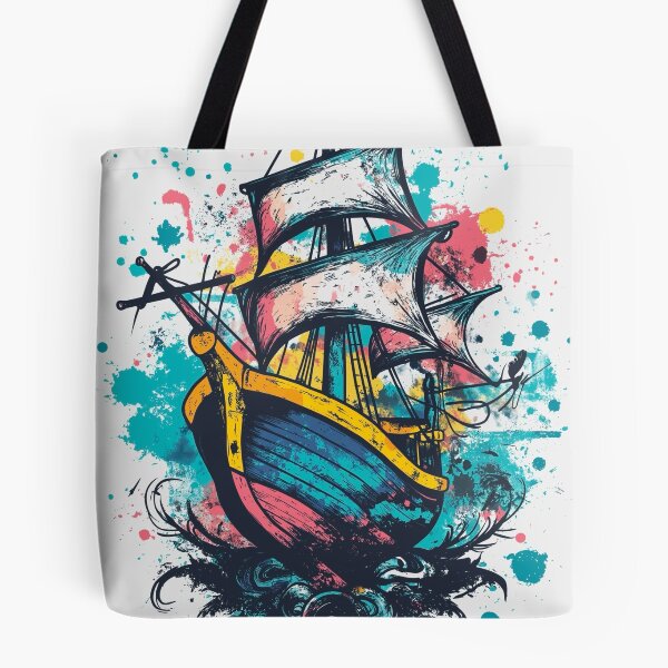 Item preview, Clipper Ship Tattoo designed and sold by MatrixTattoo.