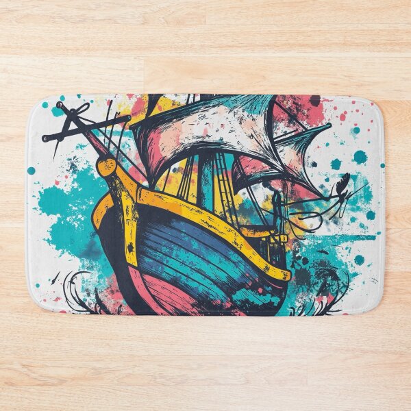 Item preview, Clipper Ship Tattoo designed and sold by MatrixTattoo.