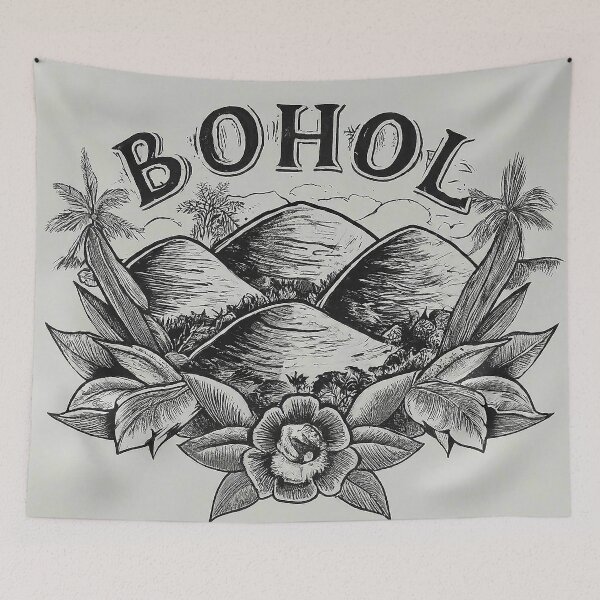 Item preview, Bohol Chocolate Hills T-Shirt designed and sold by likbatonboot.