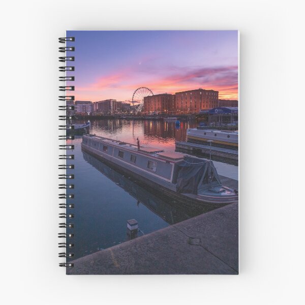Item preview, Liverpool Salthouse Dock after beautiful sunset designed and sold by Kipcio.