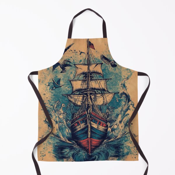 Item preview, Clipper Ship Tattoo designed and sold by MatrixTattoo.