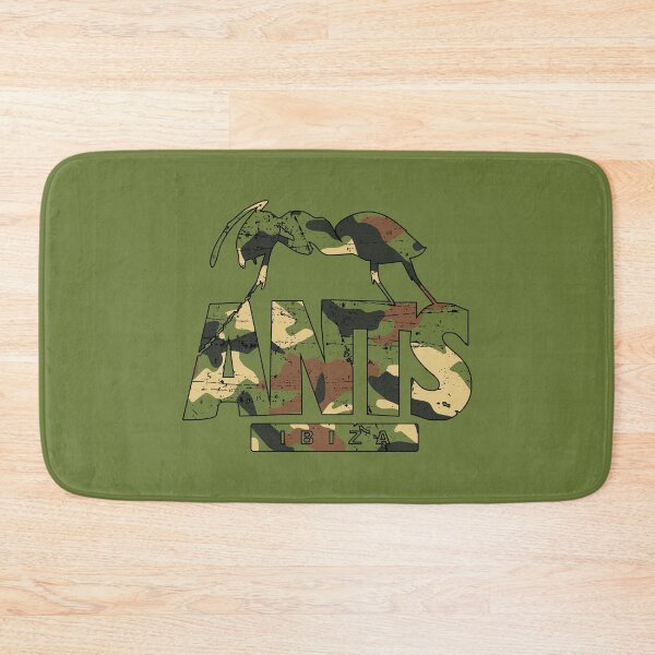 Item preview, ANTS Ushuaïa Club IBIZA: MODEL 2 military green background (original HD DESIGN) designed and sold by LA FRENCH TOUCH.