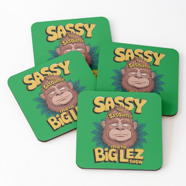 Item preview, Sassy the Sasquatch | Big Lez Show Fan Art | Cheeky Sasquatch Illustration | Funny Cryptid Design | Cartoon Character Art designed and sold by FEBRICAST.