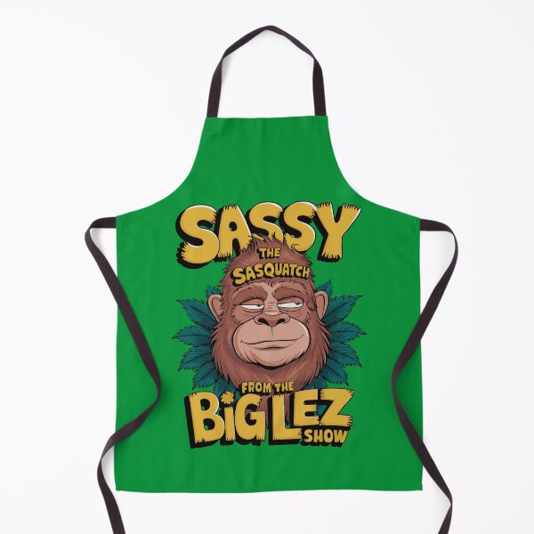 Item preview, Sassy the Sasquatch | Big Lez Show Fan Art | Cheeky Sasquatch Illustration | Funny Cryptid Design | Cartoon Character Art designed and sold by FEBRICAST.