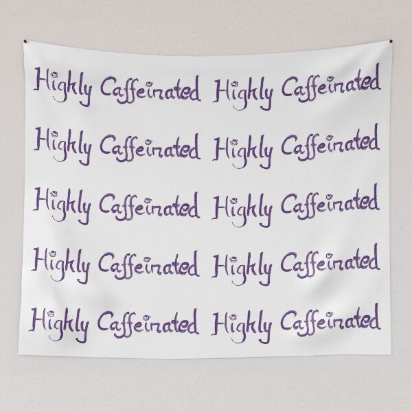 Item preview, Highly Caffeinated Purple designed and sold by MagentaTwilight.