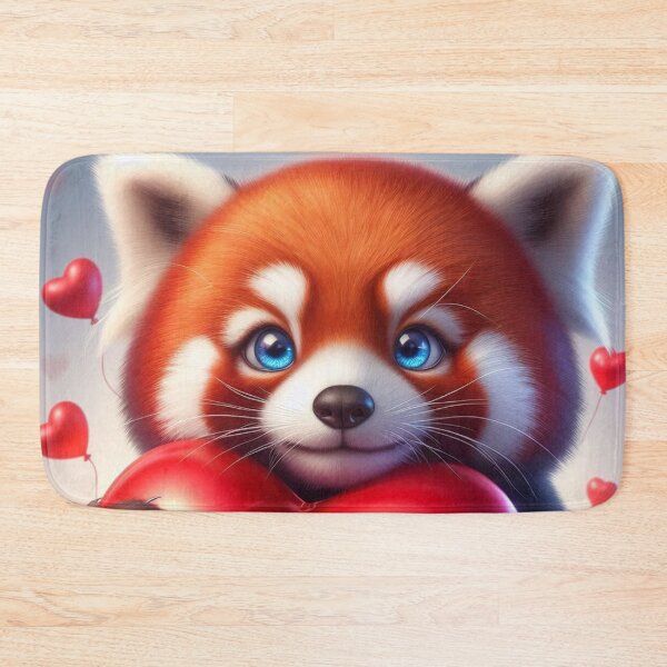 Item preview, Valetine Red Panda 3 designed and sold by PANDALOVEART.