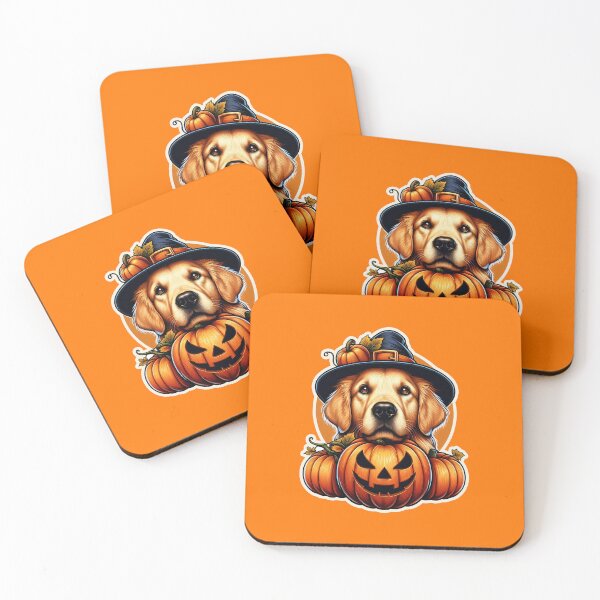 Item preview, Halloween Golden retriever, goldie designed and sold by ThisDress.