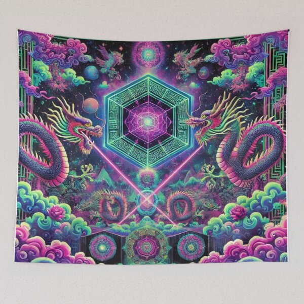 Item preview, Eternal Cosmic Harmony - A Dreamscape of Infinite Space and Time designed and sold by Meta2Physical.