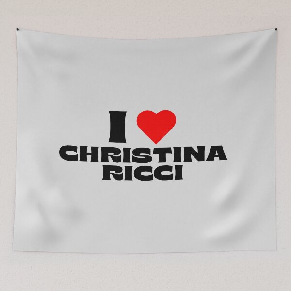 Item preview, I Love Christina Ricci - Black Fonts designed and sold by Itsheartshop.