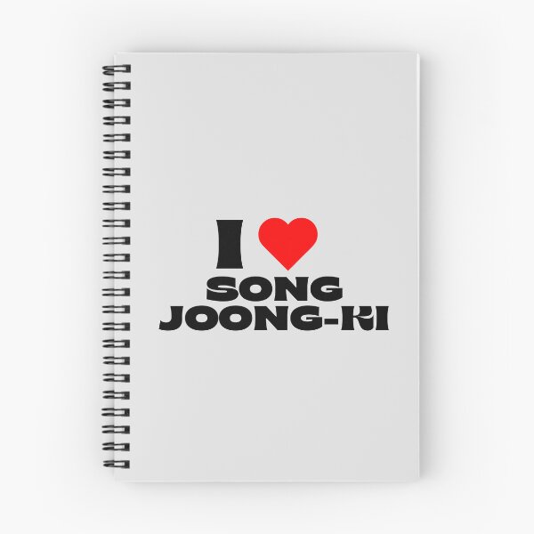 Item preview, I Love Song Joong-ki - Black Fonts designed and sold by Itsheartshop.