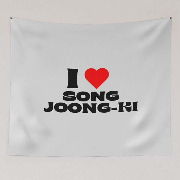 Item preview, I Love Song Joong-ki - Black Fonts designed and sold by Itsheartshop.