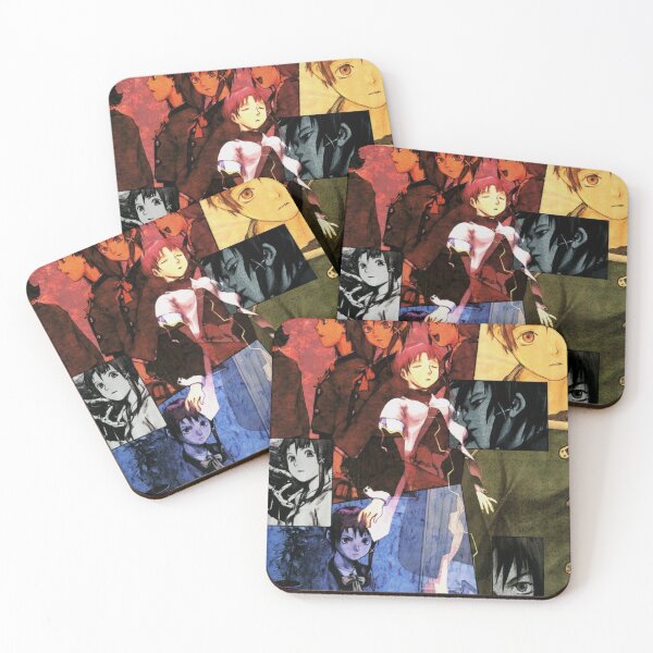 Item preview, Serial Experiments Lain Colorful Poster designed and sold by MerikuroCreates.