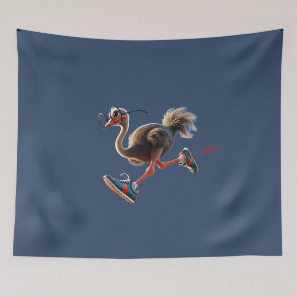 Item preview, Ostrich Striding designed and sold by annenambiro.