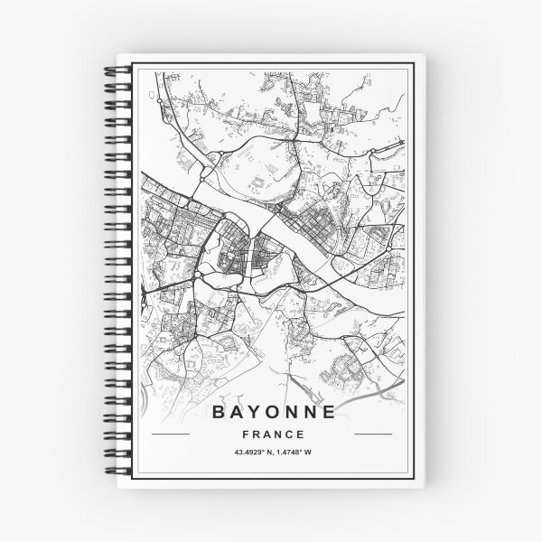 Item preview, Bayonne City Map designed and sold by SHAMPAIN-ART-CO.