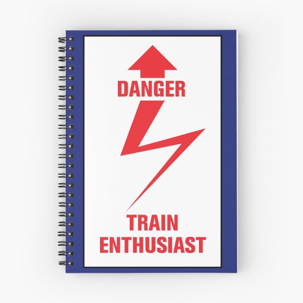 Item preview, Danger Train Enthusiast sign designed and sold by DesignByMH.