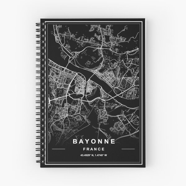 Item preview, Bayonne City Map designed and sold by SHAMPAIN-ART-CO.