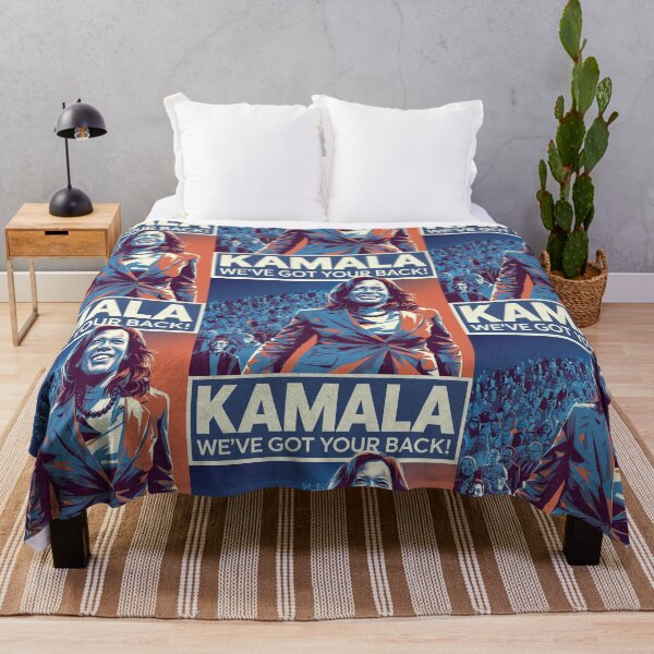 Aperçu de l'œuvre Kamala Harris – Nous vous soutenons ! Série 2 en détresse créée et vendue par 3MillsDesign.