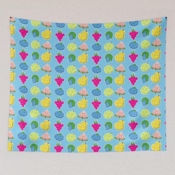 Item preview, Las bayas! - Fondo azul designed and sold by AndreSimplePoly.