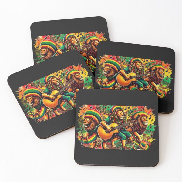Item preview, Fun Roaring With Rhythm Reggae Lions designed and sold by Uniquestuff247.