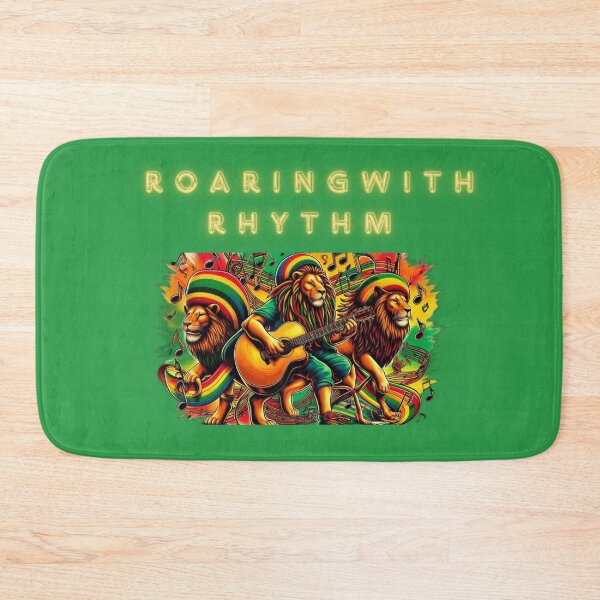 Item preview, Fun Roaring With Rhythm Reggae Lions designed and sold by Uniquestuff247.