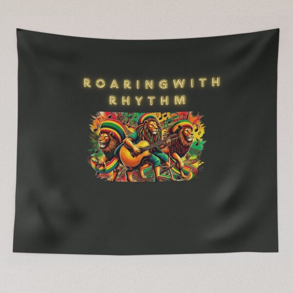 Item preview, Fun Roaring With Rhythm Reggae Lions designed and sold by Uniquestuff247.